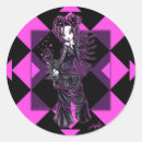 Search for cute goth stickers Pink