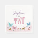 Search for butterfly napkins Purple