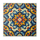 Search for blue mexican tiles Orange