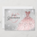 Search for silver rose invitations Gown