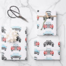 Search for vintage car wrapping paper Retro