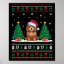 Search for maltipoo art Glitter christmas tree