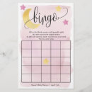 Search for baby shower bingo flyers Pink
