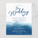 Search for waves 4x5 invitations Watercolor