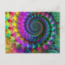Search for hippy pattern postcards Rainbow