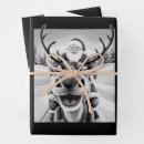 Search for selfie wrapping paper Santa