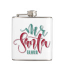 Search for santa claus flasks Typography