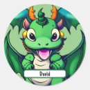 Search for adorable dinosaur stickers Dragon