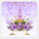 Search for golden unicorn stickers Girl