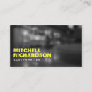 Search for noir business cards Modern