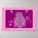 Search for pink ladybug posters Purple