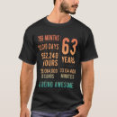 Search for 63rd birthday tshirts Old