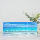 Search for mexico wedding invitations Boarding pass