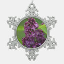 Search for lilac flower christmas tree decorations Nature