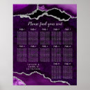 Search for purple wedding seating charts 12 tables