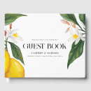 Search for lemon guest books Elegant