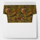 Search for owl pattern cards invites Woodland