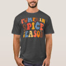 Search for halloween pumpkin spice tshirts Dab