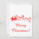 Search for antique santa christmas cards Sleigh