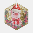 Search for pigs christmas tree decorations Animal