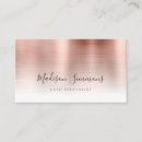 Search for metal business cards Professional