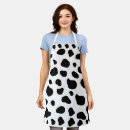 Search for black and white cow aprons Cowgirl