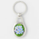 Search for forget me not key rings Green