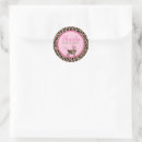 Search for thanks for coming baby shower stickers Pink