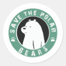 Search for save polar bears stickers Save the planet