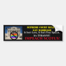 Search for supreme court bumper stickers Impeach