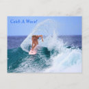 Search for catch the wave postcards Surfing