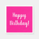 Search for happy birthday napkins Trendy