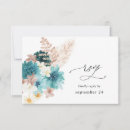 Search for turquoise rsvp cards Modern