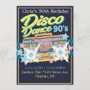 Search for 90 music invitations 90s