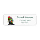 Search for punk return address labels Cute
