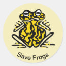 Search for round frog stickers Amphibian