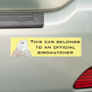 Search for birdwatching bumper stickers Birdwatcher