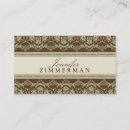 Search for baroque business cards Stylish