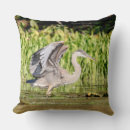 Search for blue heron cushions Water