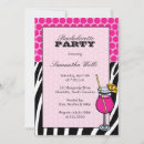 Search for zebra print and pink invitations Dots