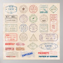 Search for vintage postage stamp posters Travel