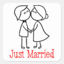 Search for cartoon wedding stickers Bridal