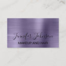 Search for cosmetologist business cards Typography