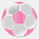 Search for pink soccer ball stickers Futbol