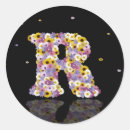 Search for initial letter r stickers Stylish