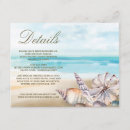 Search for seashells 4x5 invitations Beach