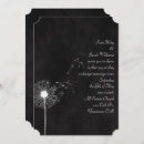 Search for non traditional wedding invitations Black