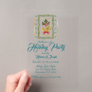 Search for french christmas invitations Red