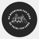 Search for mountain trail stickers Hiking