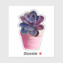 Search for pink flower pot stickers Purple